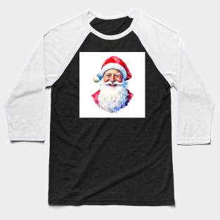 Santa Claus - Merry Christmas Baseball T-Shirt